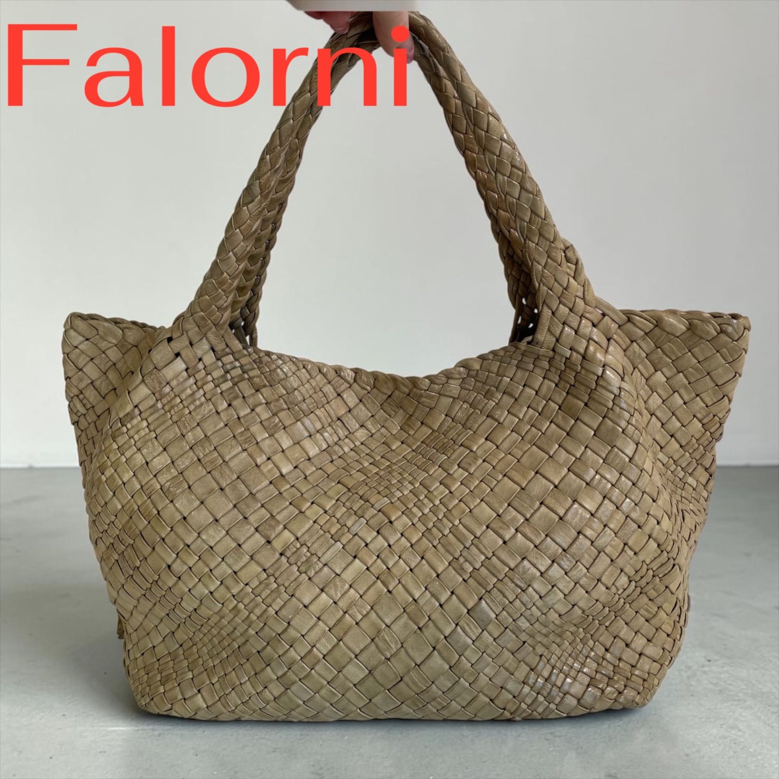 Falorni イントレチャート トートバッグ