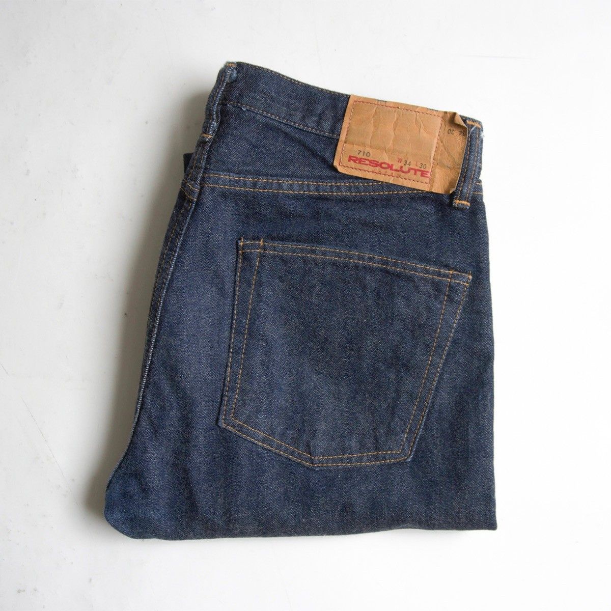 【美品】 RESOLUTE【710 デニムパンツ 】34 日本製 リゾルト s2606039