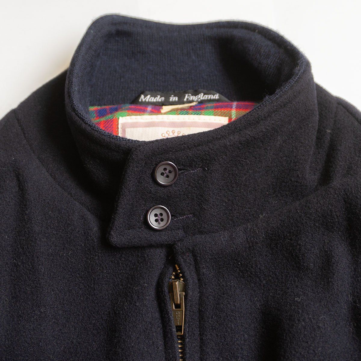 美品/カシミヤ混】BARACUTA 【G9 スウィングトップ ハリントン