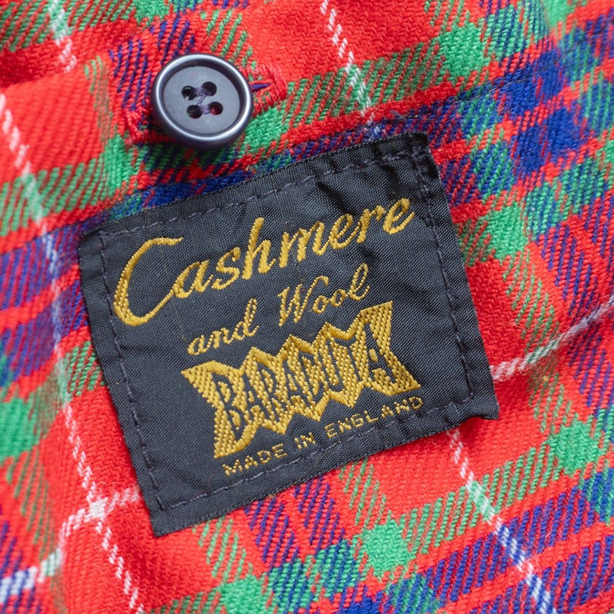美品/カシミヤ混】BARACUTA 【G9 スウィングトップ ハリントン