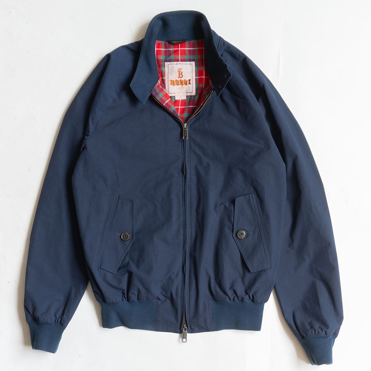 美品】 BARACUTA 【G9 スウィングトップ ハリントンジャケット】38