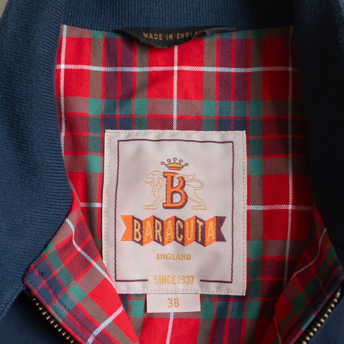 美品】 BARACUTA 【G9 スウィングトップ ハリントンジャケット】38 