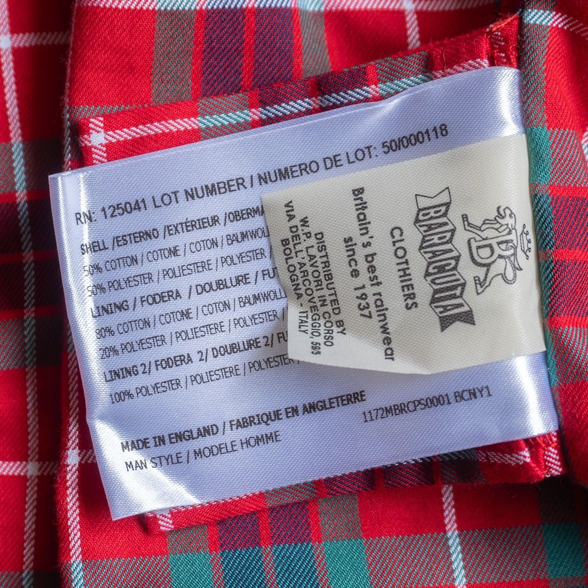 美品】 BARACUTA 【G9 スウィングトップ ハリントンジャケット】38 