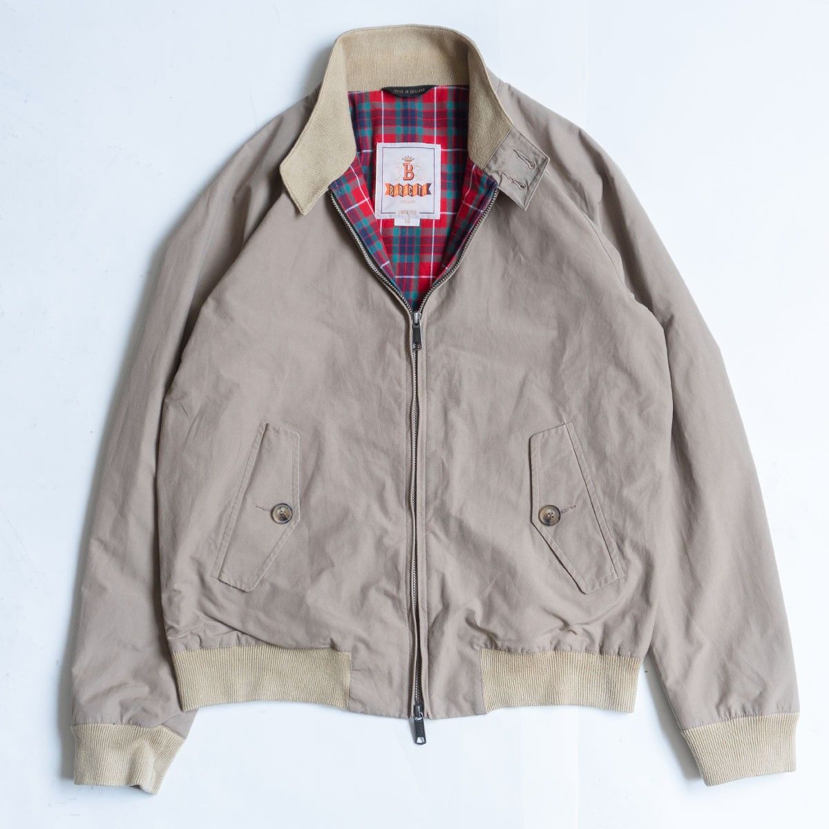 美品】 BARACUTA 【G9 スウィングトップ ハリントンジャケット】 38 