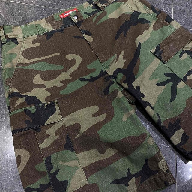 Supreme 26ss Cargo Short Woodland Camo SIZE-34 シュプリーム カーゴ