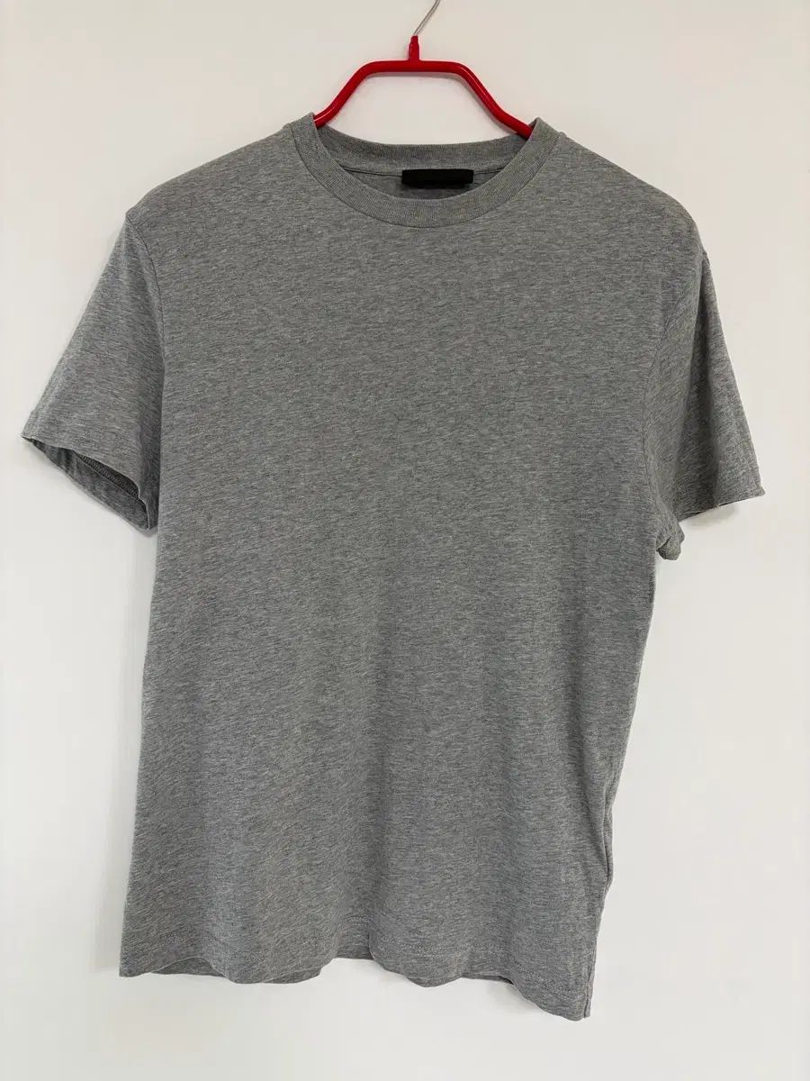 PRADA プラダ ラウンド Tシャツ グレー サイズ S