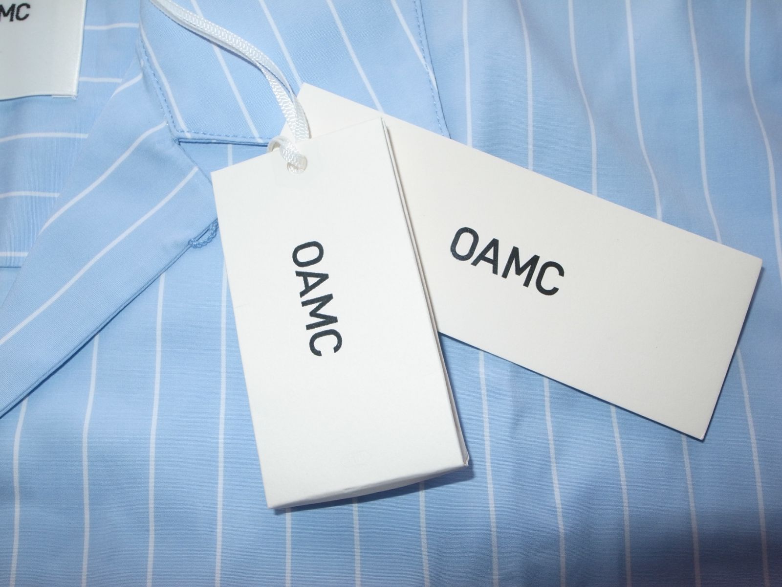 OAMC KURT SHIRT STRIPES 半袖 シャツ sizeS 24SS