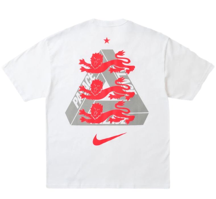 PALACE X イングランド Tシャツ 白 L 新品
