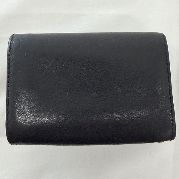 CHROME HEARTS/クロムハーツ 3FOLD/3フォールド クロスボタン レザー