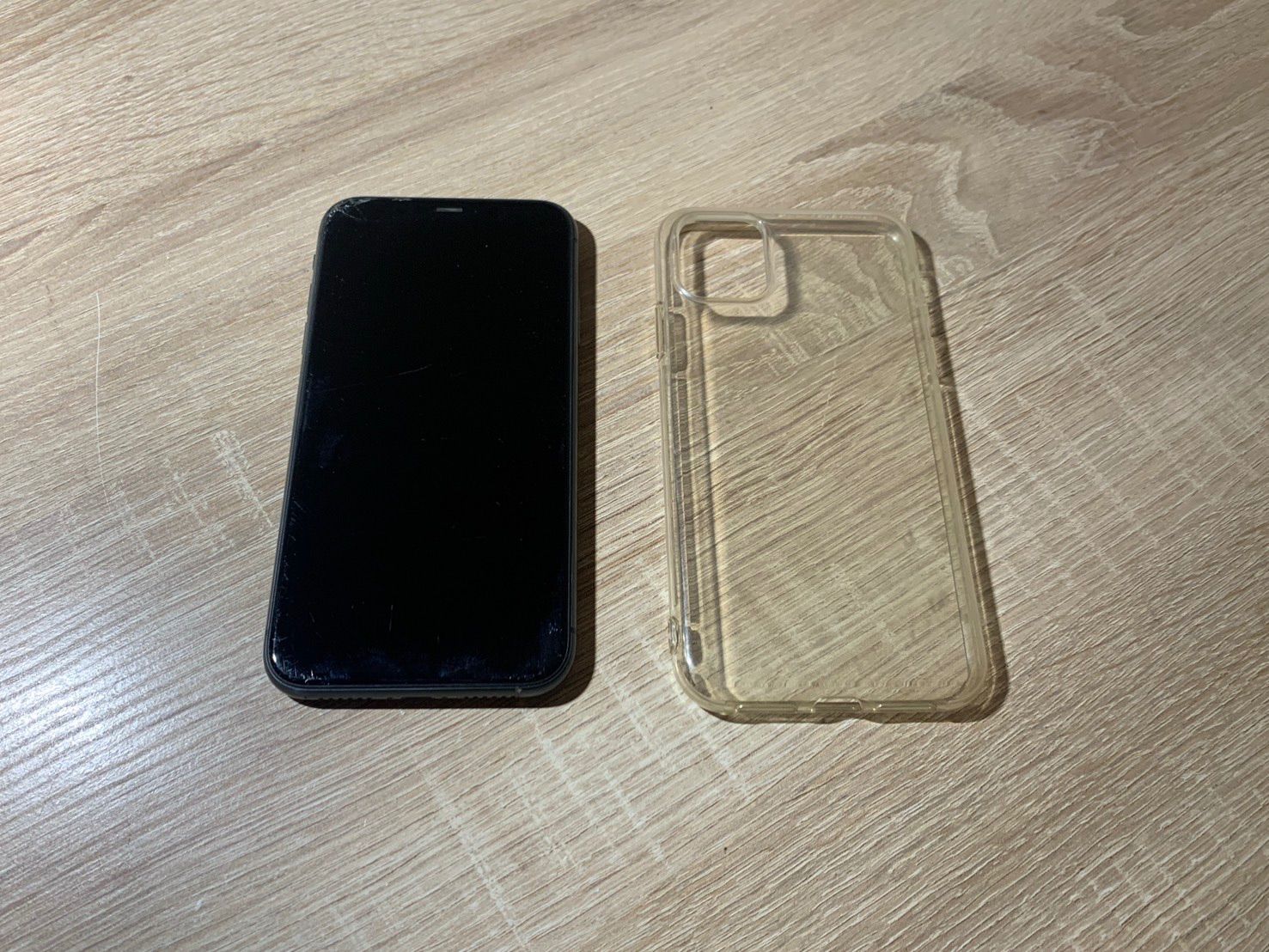 1508 iPhone 11 64GB ブラック ジャンク品【ネ】