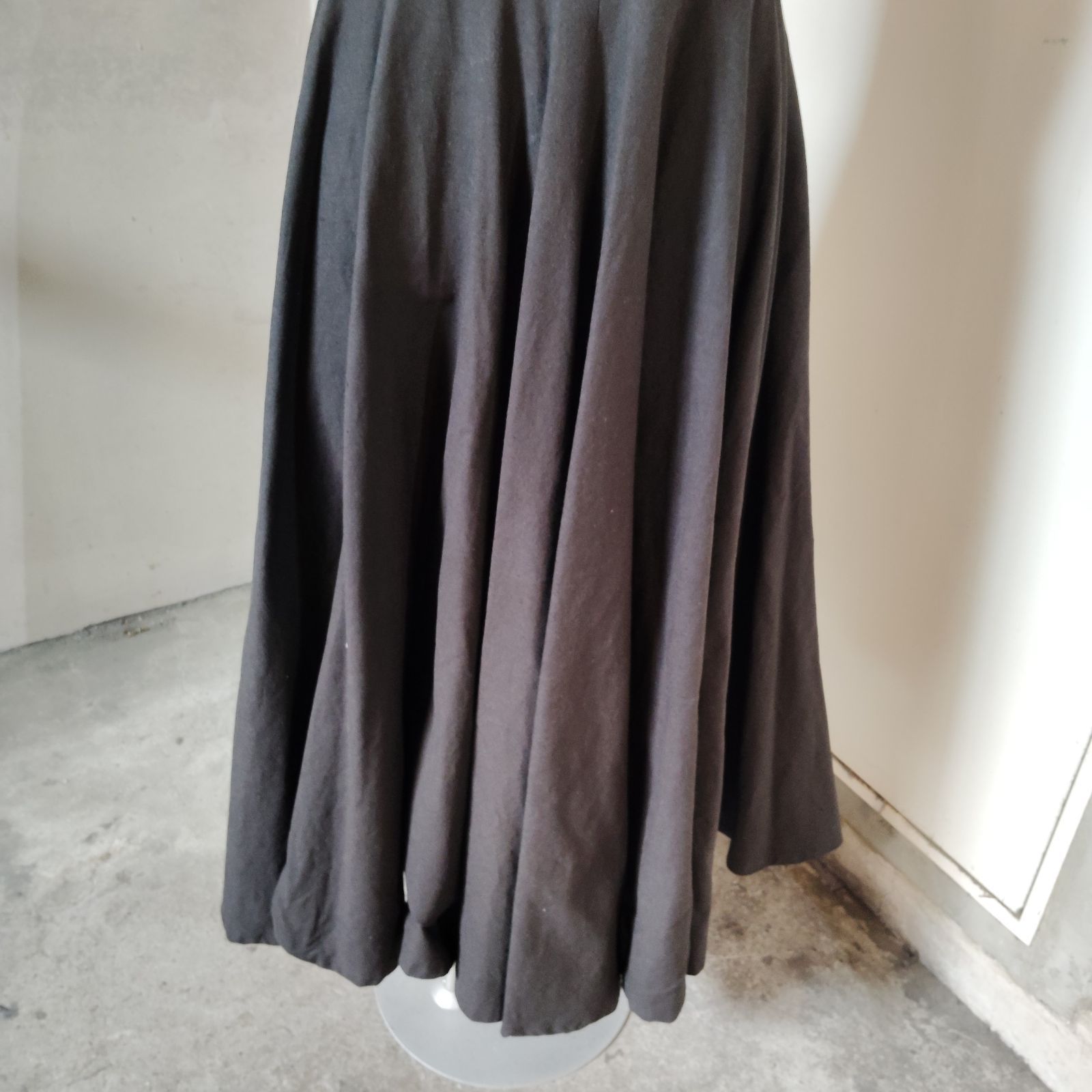 fou fou THE DRESS #00 コットンリネンランデブーワンピース フリル