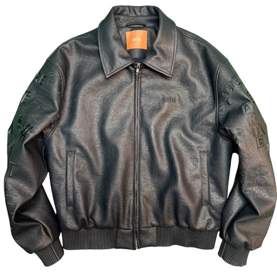 arte antwerp beams 別注　レザージャケット 希少】サイズ【L】アルテアントワープ×ビームス Arte Antwerp×BEAMS