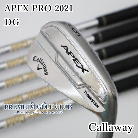 【中古】[Cランク] アイアンセット キャロウェイ APEX PRO 2021 /DG /S200/26[2739]