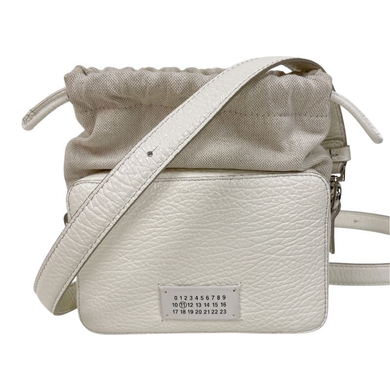 メゾン マルジェラ Maison Margiela 5AC　カメラバック レザー キャンバス レディース ショルダーバッグ