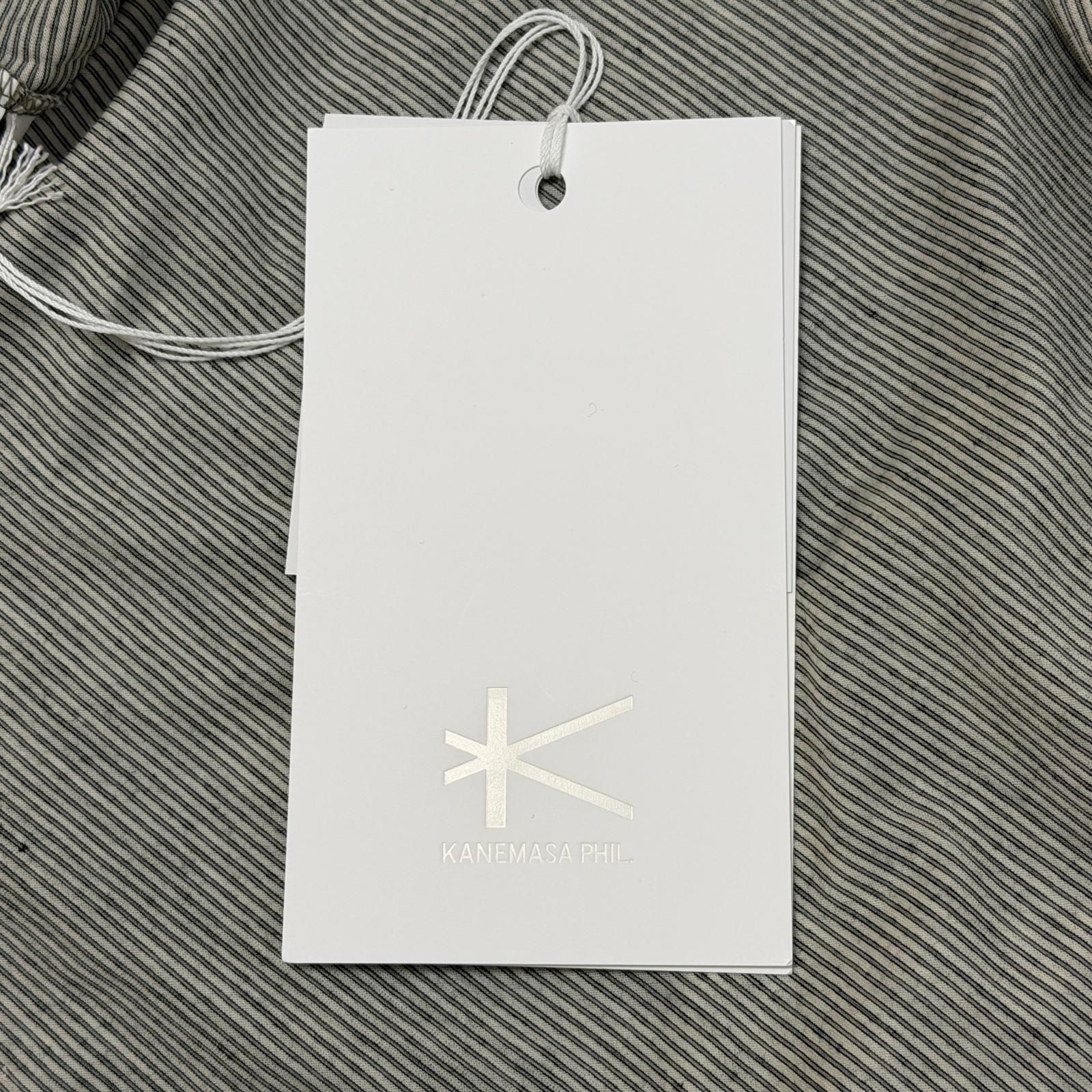 参考上代24200円 未使用 KANEMASA PHIL. 25AW 36G WOOL STRIPE TURTLE 