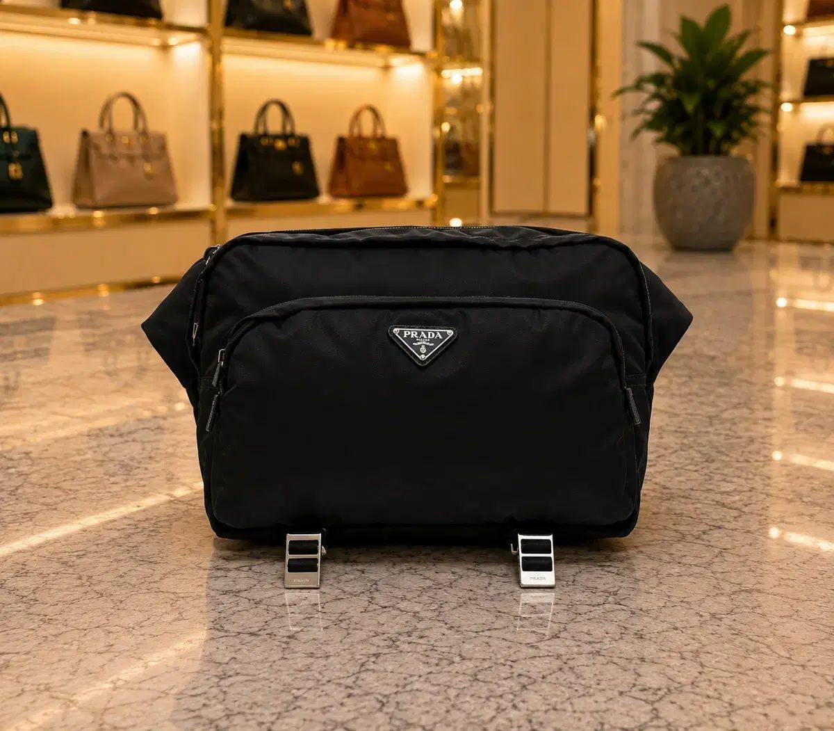 A級 PRADA テスート メッセンジャーバッグ 出品