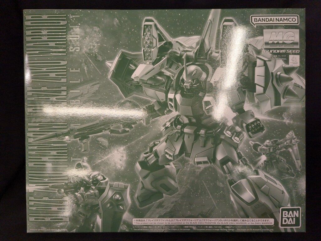 BANDAI SPIRITS MG 1/100 バンダイナムコ版 ブレイズザクファントム/ブレイズザクウォーリア