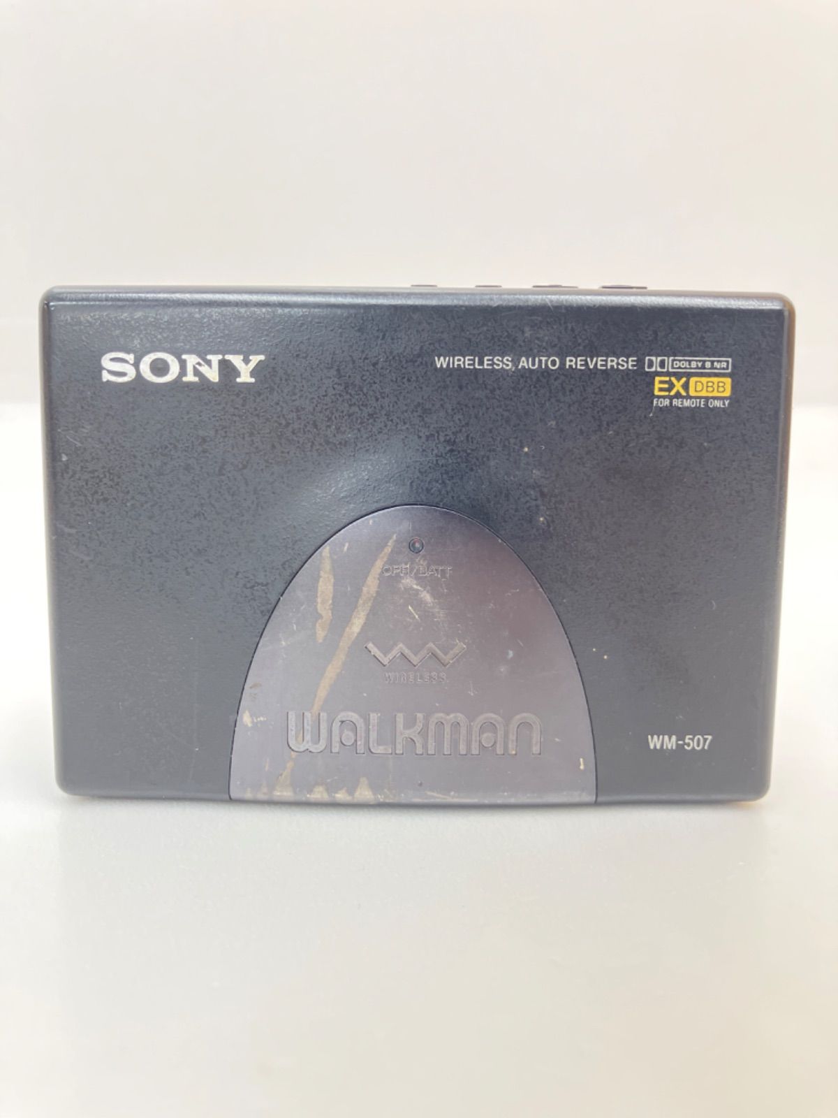 □ SONY ソニー WM-507 カセットプレーヤー - メルカリ
