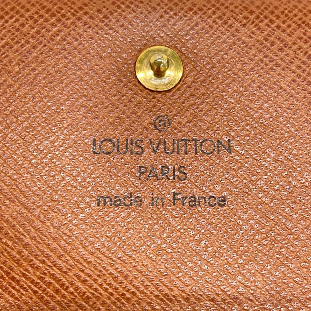 LOUIS VUITTON(ルイヴィトン) Wホック財布 モノグラム ポルトモネビエ