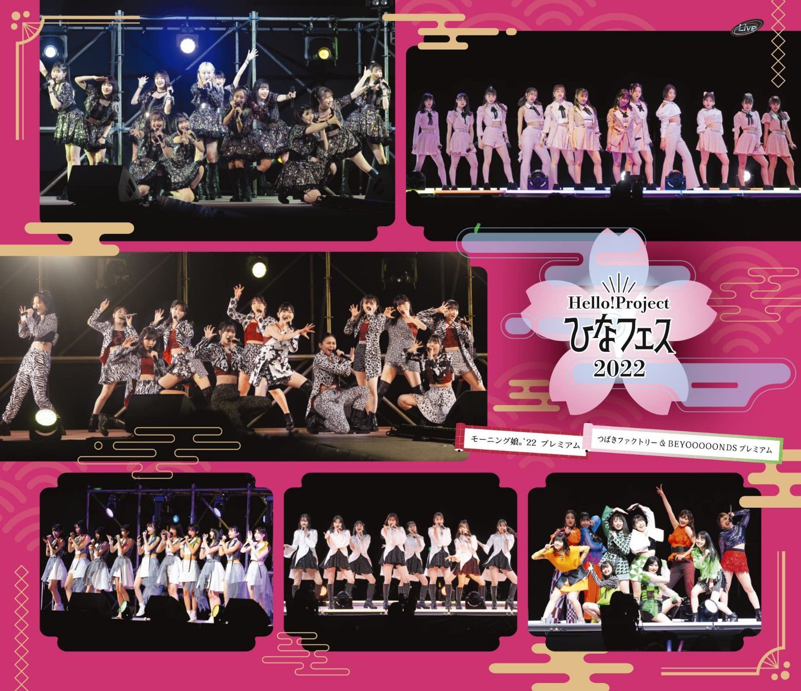 Hello! Project ひなフェス 2022 [モーニング娘。'22/つばきファクトリー&BEYOOOOONDS プレミアム] (BD) [Blu-ray]