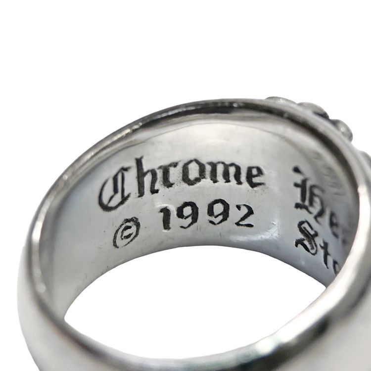 Chrome Hearts クロムハーツ FLRL CRS フローラルクロス リング 指輪