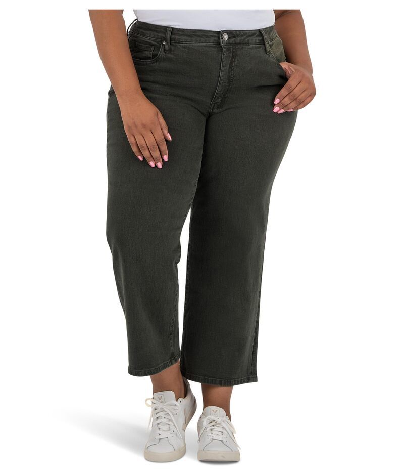 カットフロムザクロス レディース ボトムス デニムパンツ ワイドレッグ プラスサイズ KUT from the Kloth Plus Charlotte High Rise Wide Leg With