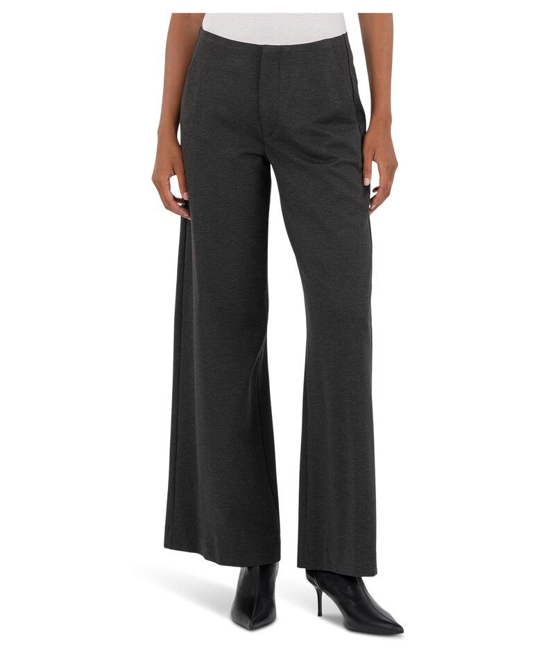 カットフロムザクロス レディース ボトムス カジュアルパンツ ワイドレッグ KUT from the Kloth Meg Wide Leg Pants With Trouser Pockets In