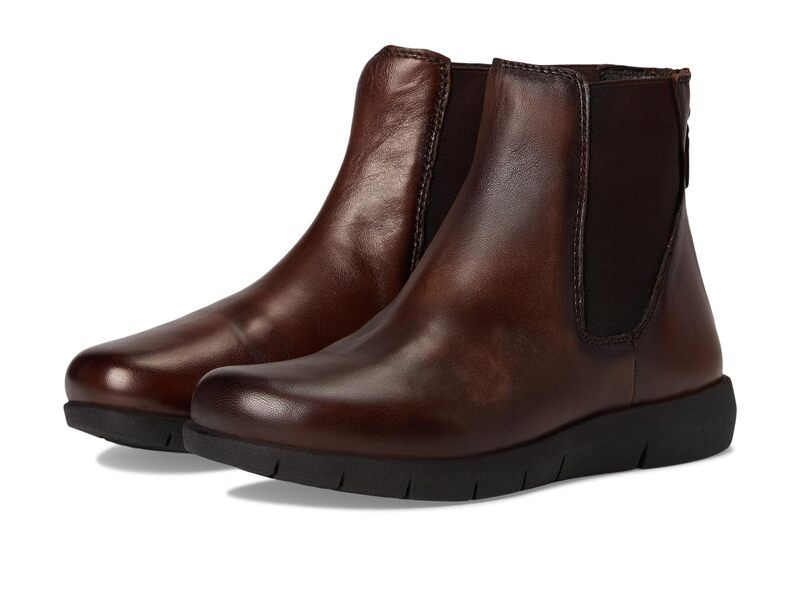 ソフトウォーク レディース シューズ スニーカー SoftWalk Albany Dark Brown Smoo ブラウン