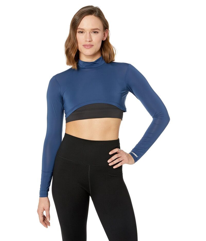 ジャイミーサドック レディース トップス シャツ モックネック Jamie Sadock SunsenseR 35 SPF Lightweight Long Sleeve Mock Neck Crop