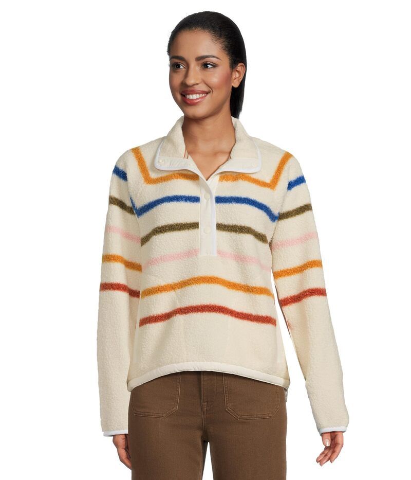 ファレティ レディース アウター コート フリース Faherty Fireside Fleece Popover Dream Fleece St