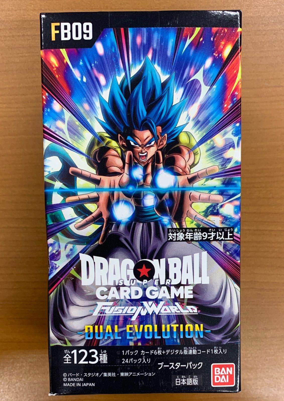 未開封テープ付き5BOX ドラゴンボール DUAL EVOLUTION FB09 外箱一部潰れあり 未開封 テープ付き DUAL EVOLUTION ボックス BOX