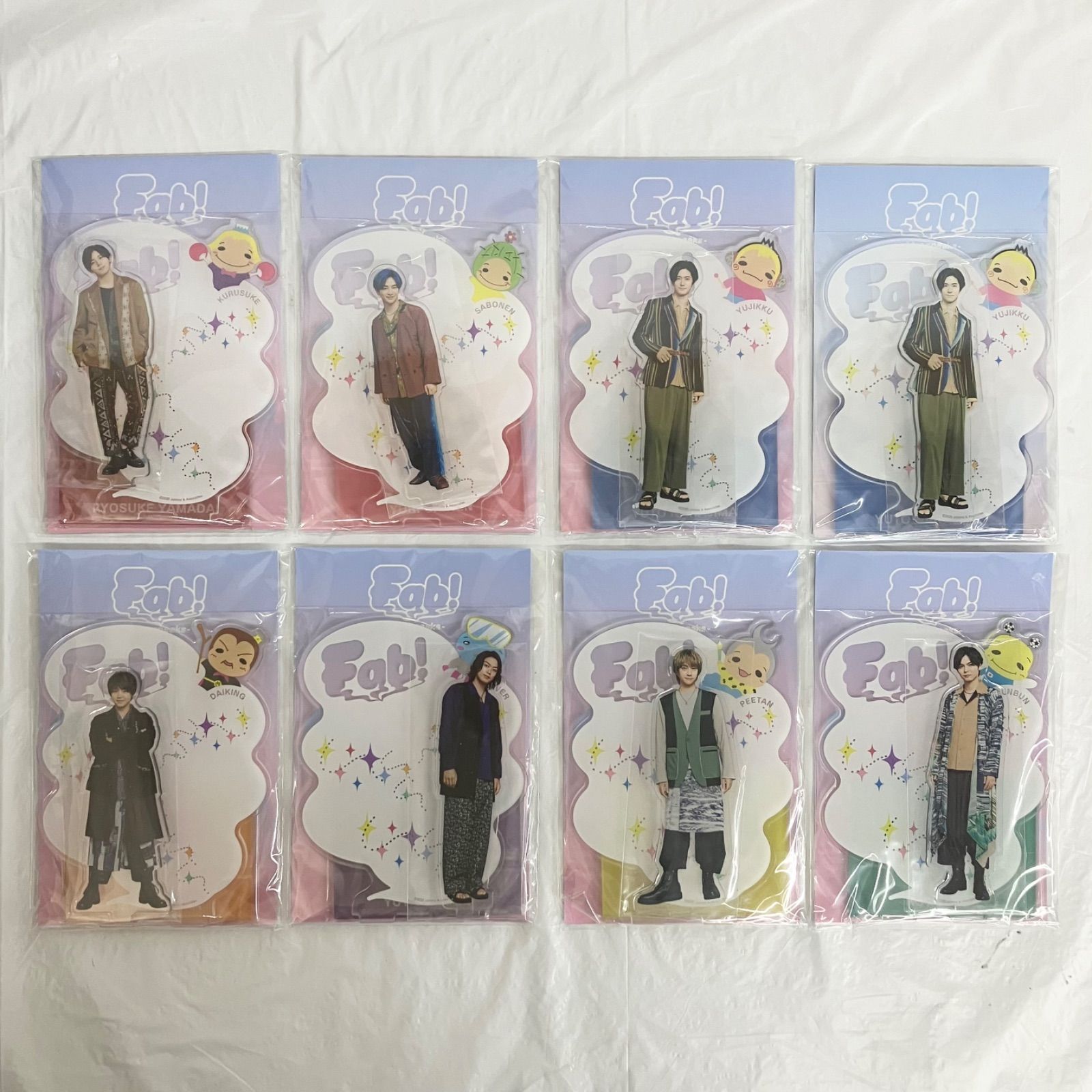 Hey! Say! JUMP Fab! -Live speaks.- アクリルスタンド 7人8枚まとめ