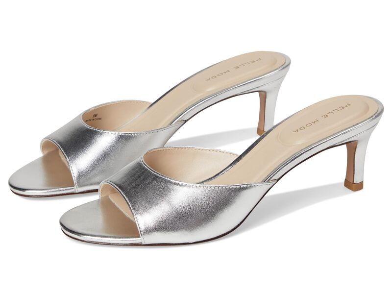 ペレモーダ レディース シューズ ヒール Pelle Moda Unia Slide Silver シルバー