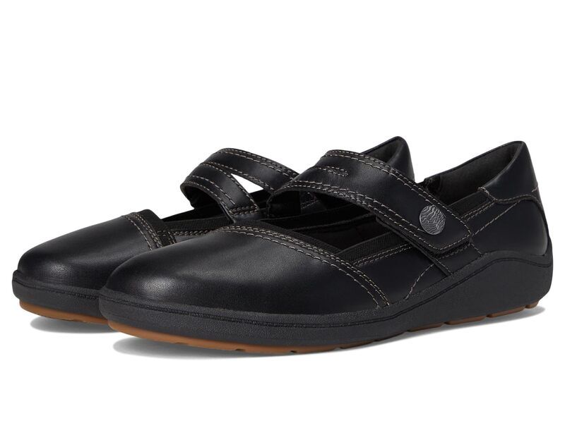 クラークス レディース シューズ サンダル Clarks Bryianne Janey Black Leather ブラック