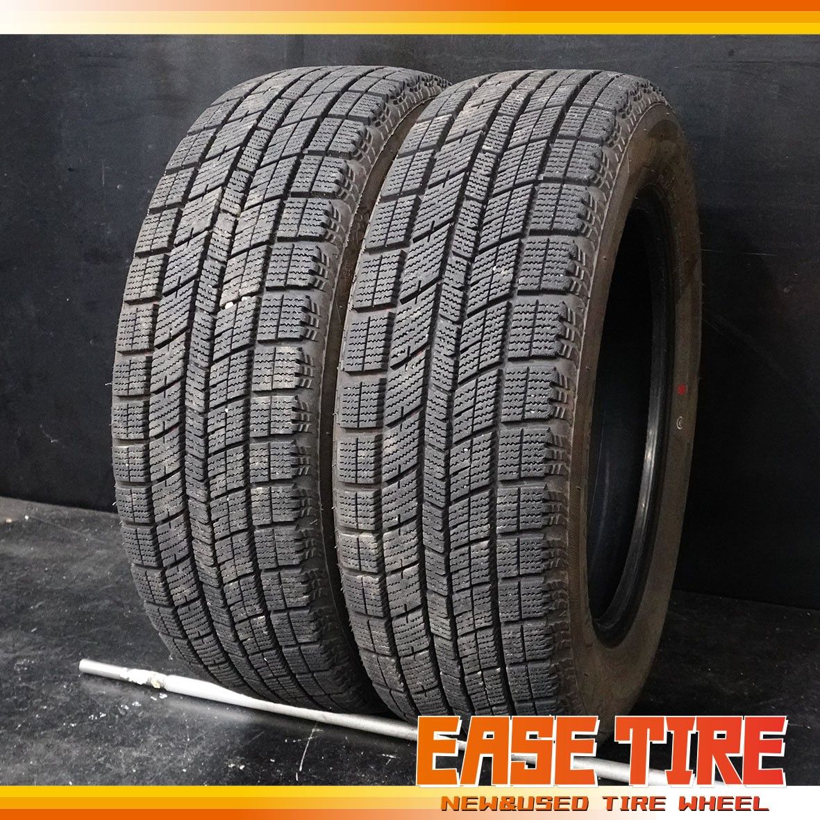 24年製 バリ山 NANKANG AW-1 175/65R14 2本 アクア ヴィッツ フィット ノート キューブ 冬タイヤ スタッドレス