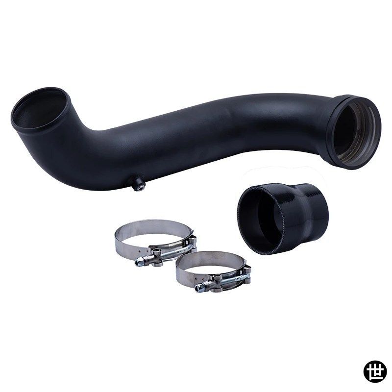 BMW N55 E82 E88 E90 E91 E92 E93 135I 335I用吸気ターボチャージパイプ冷却キットブラック