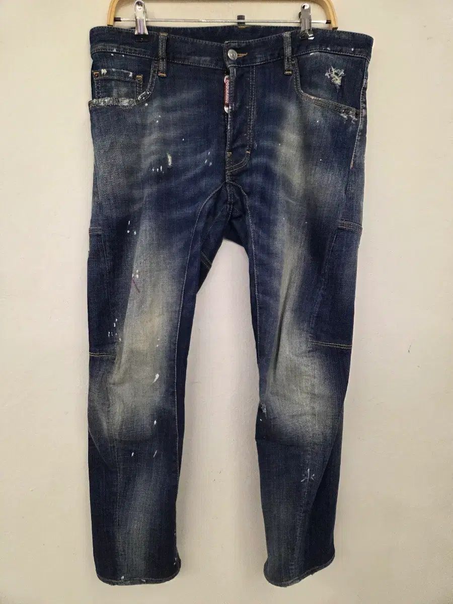 DSQUARED2 ディースクエアード2 50サイズ ウォッシュ デニム パンツ