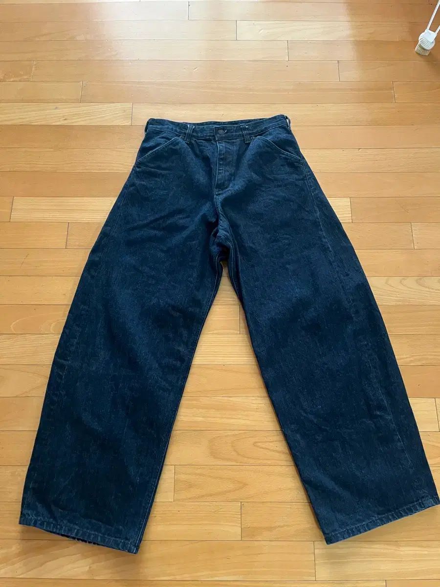 Hatchingroom ワイド カーブ ジーン Indigo 3