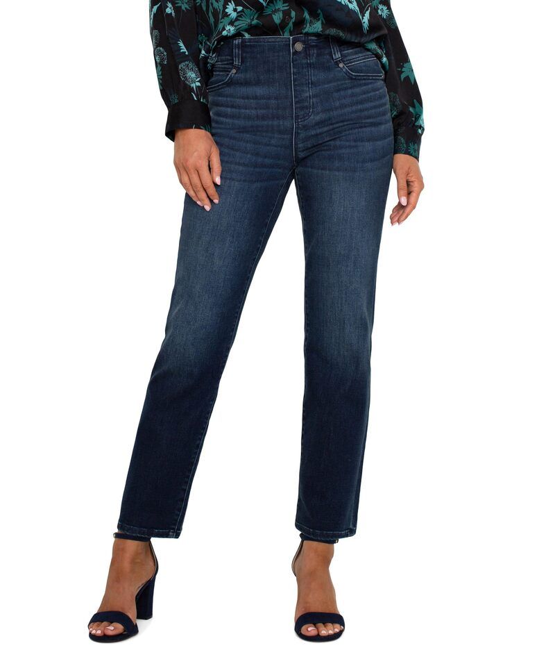 リヴァプール ロサンゼルス レディース ボトムス デニムパンツ Liverpool Los Angeles Gia Glider Pull On Slim Mid Rise Stretch Denim