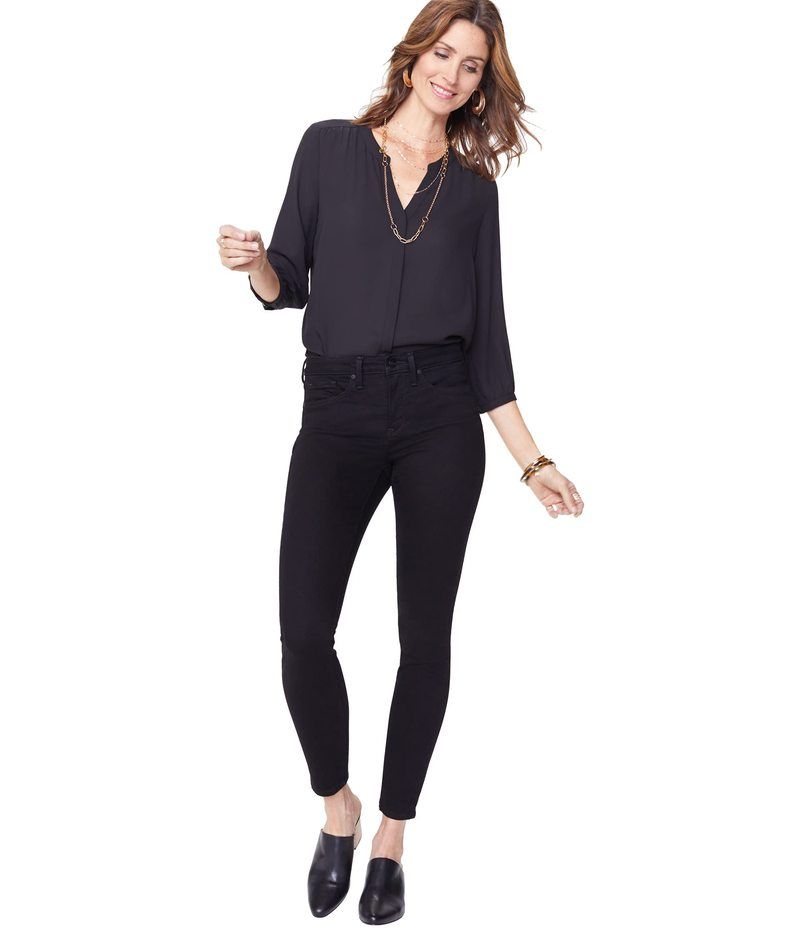 エヌワイディージェイ レディース ボトムス デニムパンツ NYDJ Ami Skinny Black ブラック