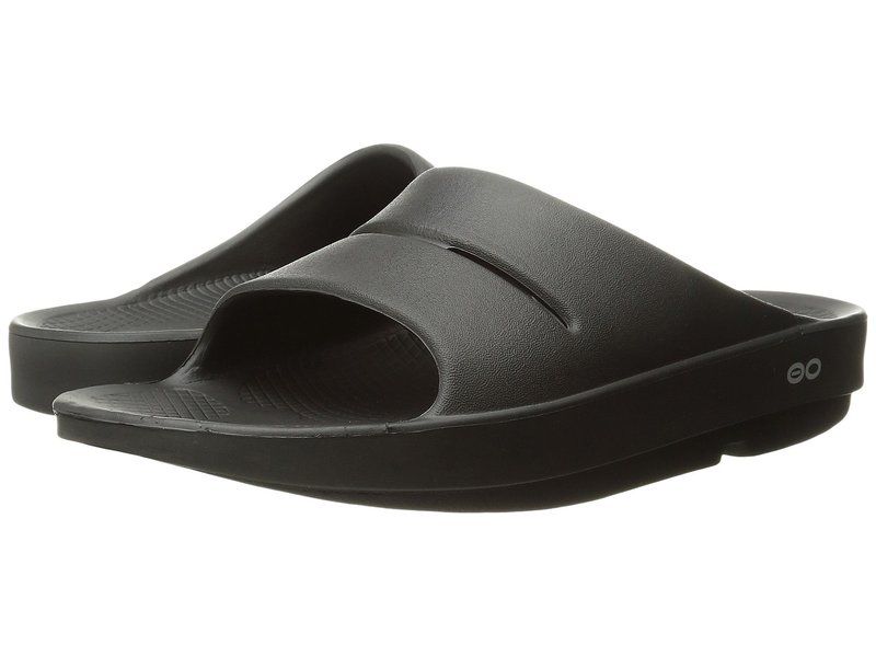 オーフォス メンズ サンダル シューズ OOahh Slide Sandal Black