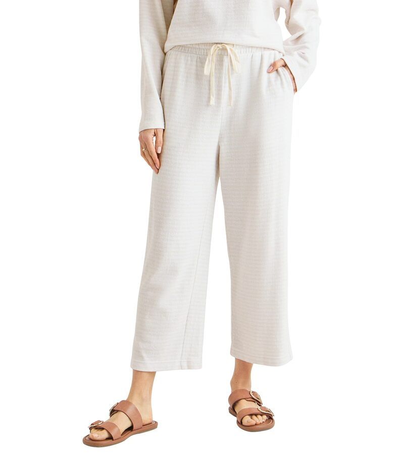 スプレンディット レディース ボトムス カジュアルパンツ Splendid Bisous Crop Pant White SandWhite ホワイト