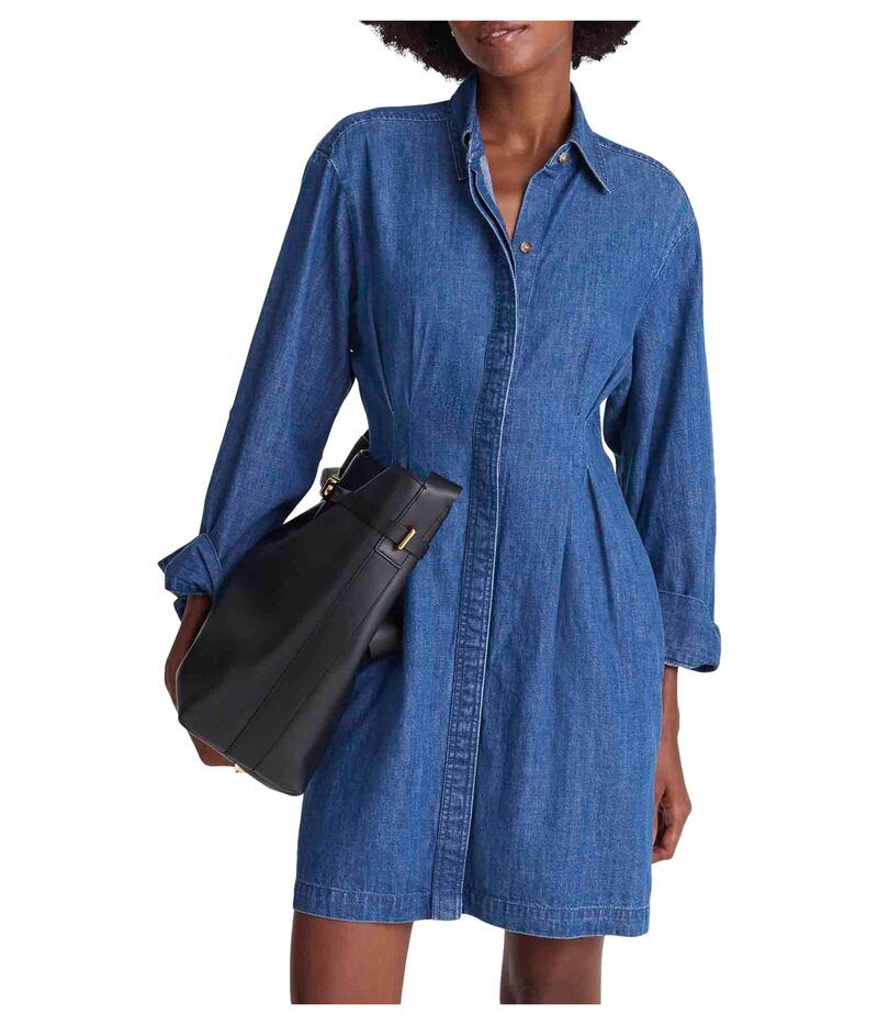 メイドウェル レディース トップス ワンピース デニム Madewell Chrisandra Denim Dress Rinse Wash デニム