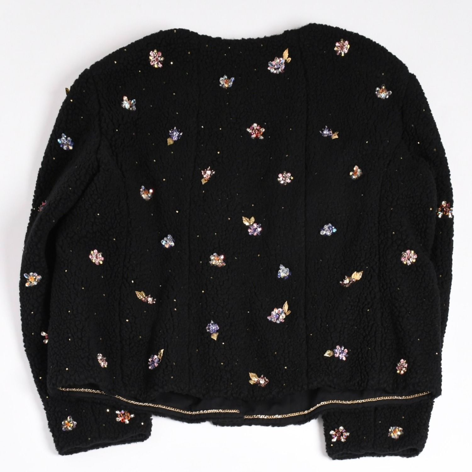 極美品 CHANEL シャネル ファンシーツイード エンブロイダリー