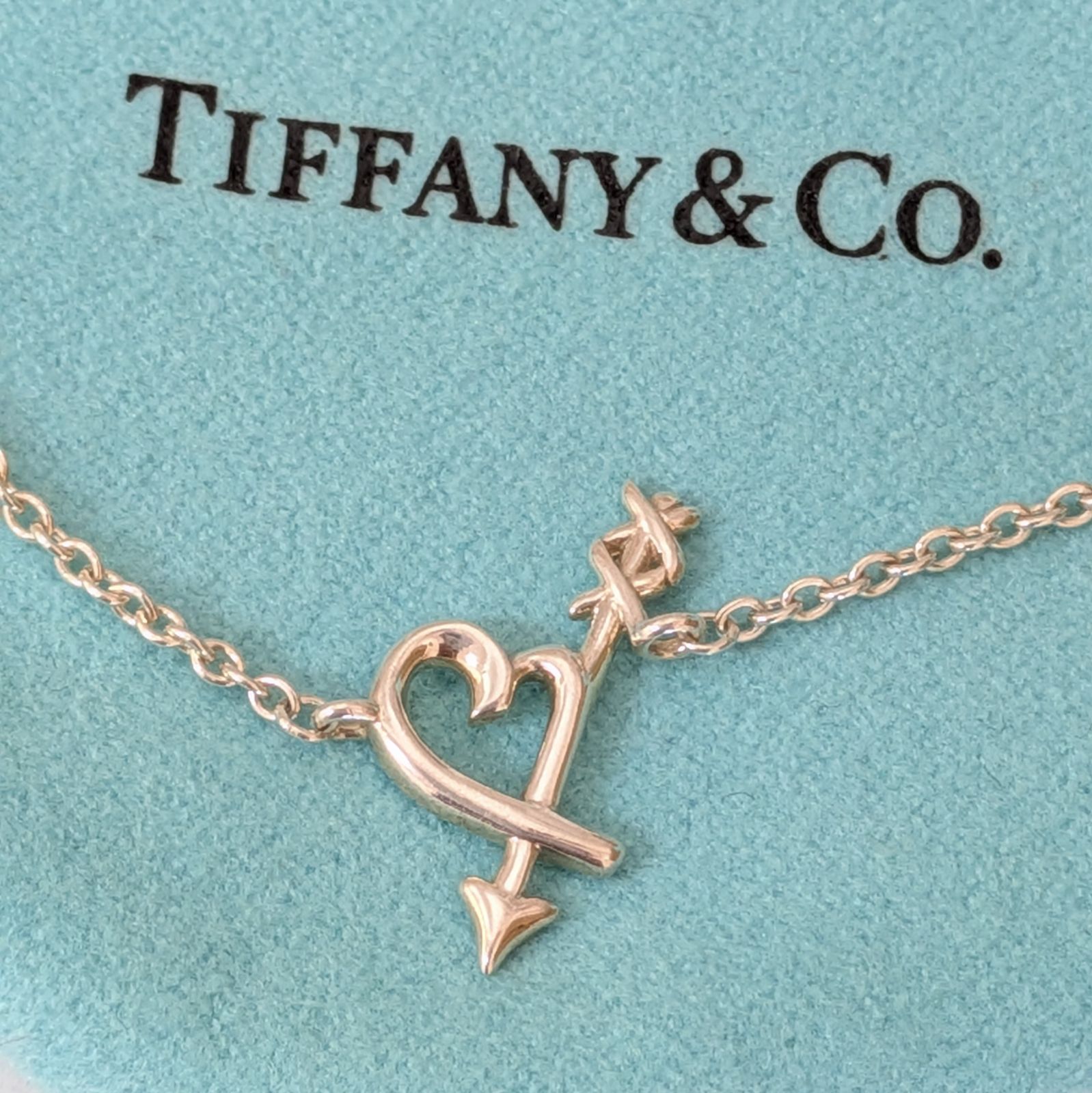 美品/希少】ティファニー TIFFANY＆Co. ラビングハート アロー