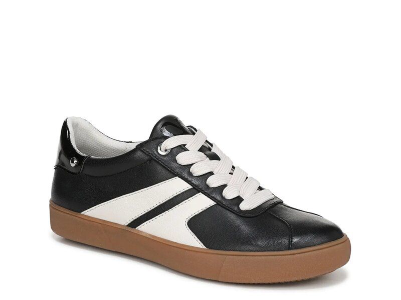 ナチュライザー レディース シューズ スニーカー Naturalizer Medina Sneaker BlackWhite Leather Synthetic ホワイト