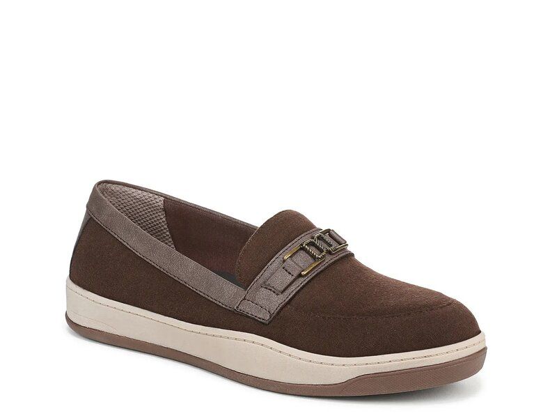 ライフストライド レディース シューズ スリッポン・ローファー LifeStride Daydream SlipOn Dark Brown ブラウン