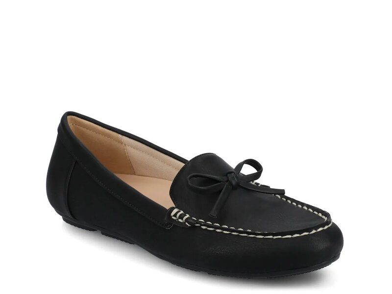 ジャーニー レディース シューズ スリッポン・ローファー Journee Novella Loafer Black ブラック