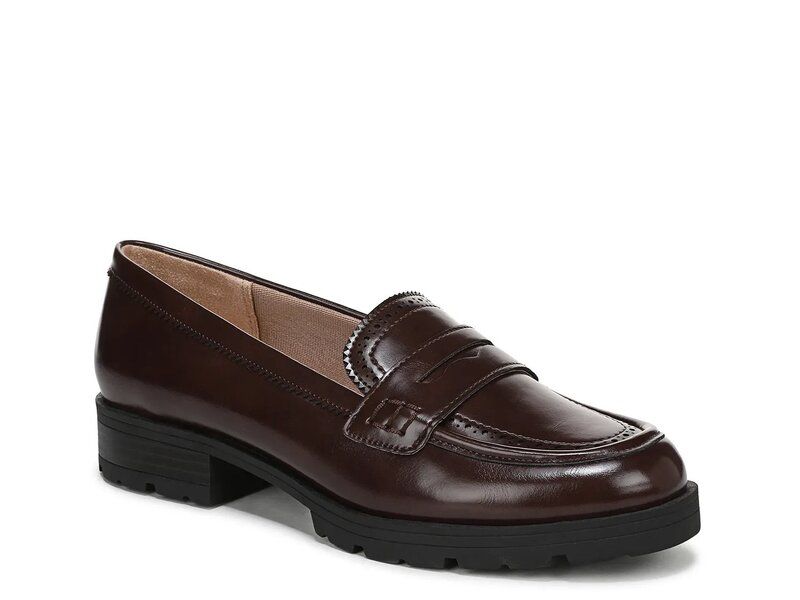 ライフストライド レディース シューズ スリッポン・ローファー LifeStride London Loafer Brown ブラウン