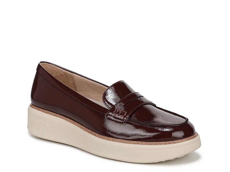 ライフストライド レディース シューズ スリッポン・ローファー プラットフォーム チェルシー ローファー LifeStride Chelsea Platform Loafer Bordeaux